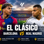 El Clásico: Barcelona, Real Madrid Set for Season’s First Showdown